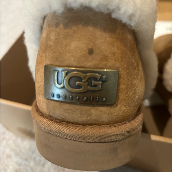 Ugg chestnut color boots size 8. Some wear you can see in pictures. - Picture 4 of 9